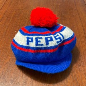 Vintage Pepsi Urban Newsboy Knit Cap / Hat